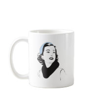 50"s Lady Coffee Mug