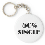 50% Single Keychains