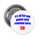 50 Someone turns 50 Buttons