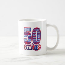 50 STATES THE USA MUGS