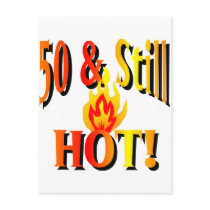 50 & Still Hot postcards