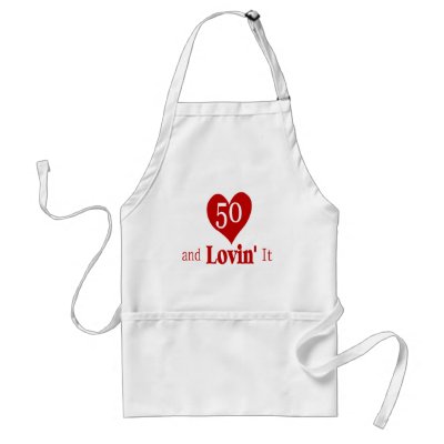50 th Birthday Apron by cooltees