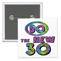 50 The New 30 50th Birthday Gifts Pins