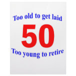 50  Too old to ... Letterhead Design
