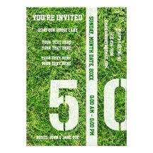 50 Yard Line - You're Invited