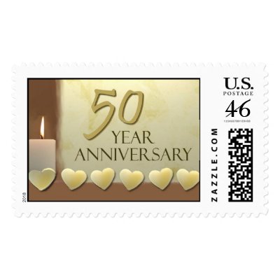50 Year Anniversary Stamp