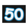 50 Year Birthday or Anniversary - Add Text Postcards