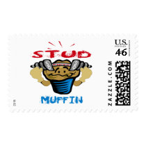 50 Year Old Stud Muffin Postage Stamps