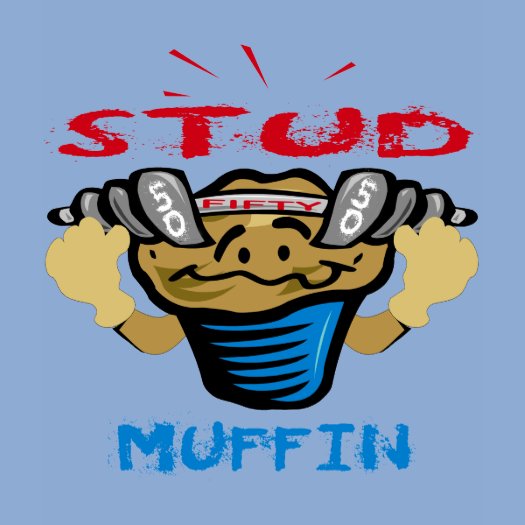 50 Year Old Stud Muffin t-shirts