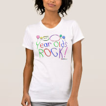 50 Year Olds Rock ! T-shirt