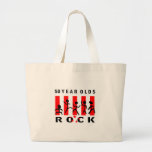 50 Year Olds Rock Tote Bags