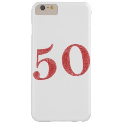 50 years anniversary barely there iPhone 6 plus case