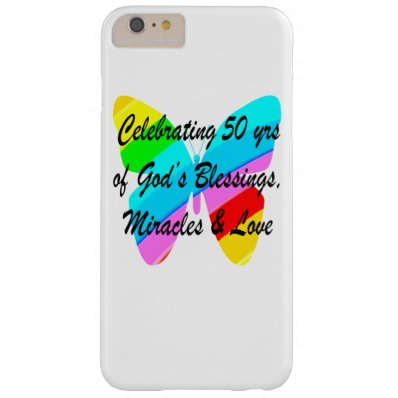 50 YEARS OF BLESSINGS BARELY THERE iPhone 6 PLUS CASE