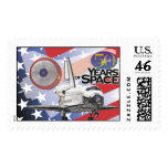 50 Years of Space - Shuttle Landing Postage Stamps