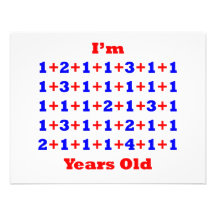 50 Years old! Personalized Announcement
