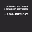 50% (Your Text Here)