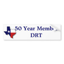 50 Yr Member Bumper Stickers