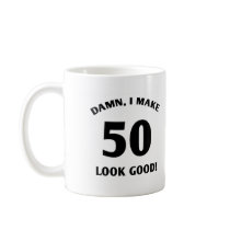 50 Yr Old Gag Gift Mug