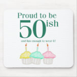 50ish Cupcakes Mouse Mats