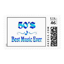 50s Best Music Stamp