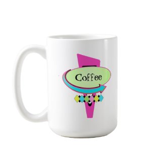 50s Coffee mug