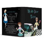 50's Diner Recipe Avery Binder