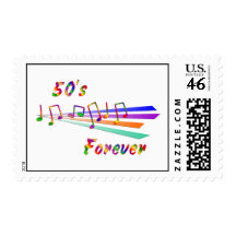 50's Forever Postage Stamps