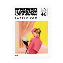 50's Girl Postage Stamp Collection by monicastamp 50's Girl Postage Stamp Collection