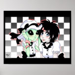 50's Goth Poster posters