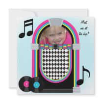 50s Hop Birthday Invitation