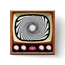50s Hypno-TV Button