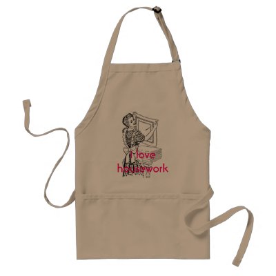 50s I love housework Aprons by katewhyley