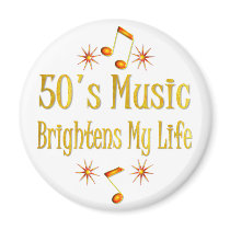 50s Music Brightens My Life magnets by TLArnold6 50s Music Brightens My Life magnets