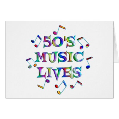 50s Music Lives cards