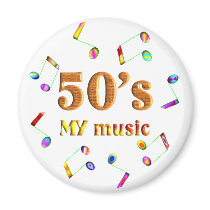 50s Music Lover magnets by TLArnold6 50s Music Lover magnets