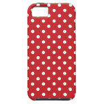 50's Red Polka Dots iPhone 5 Cover