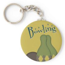 50s Retro Bowling Keychains