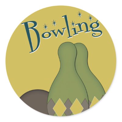 Bowling Stickers