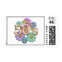 50s Retro Stamp