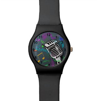 50's Rock n' Roll Wrist Watch