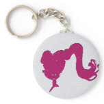 50's Silhouette Key Chains