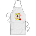 50s style fruits apron