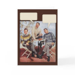 50's Sweater Guys Greeting Card