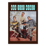 50's Sweater Guys Greeting Cards