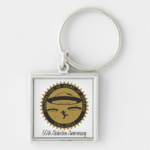 50th Abduction Anniversary Keychain