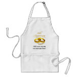 50th Anniversary | Gold Script aprons