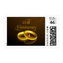 50th Anniversary | Gold Script Postage
