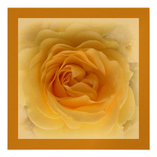 50th Anniversary Invitation - Soft Gold Rose (front side)