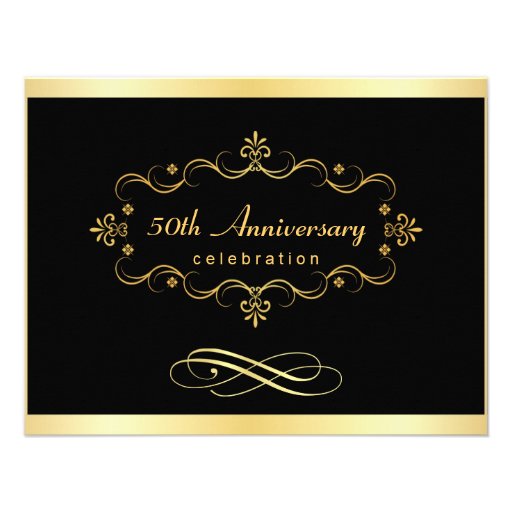 50th Anniversary Invitations - Special Bargain