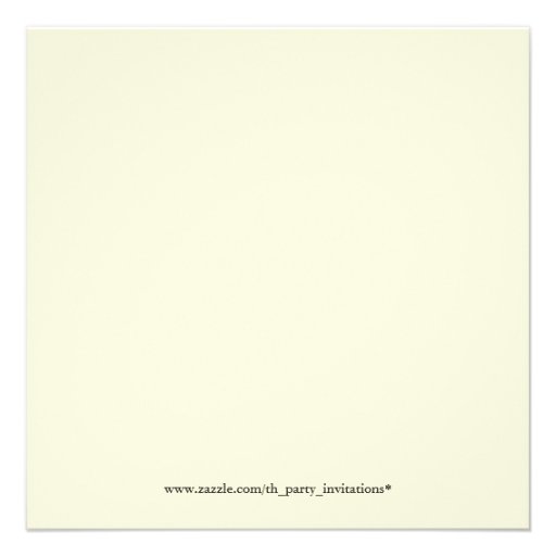 50th Anniversary Ivory Gold Photo Invitations